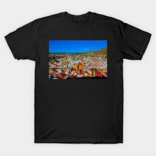 Point de vue sur la ville de Guanajuato T-Shirt